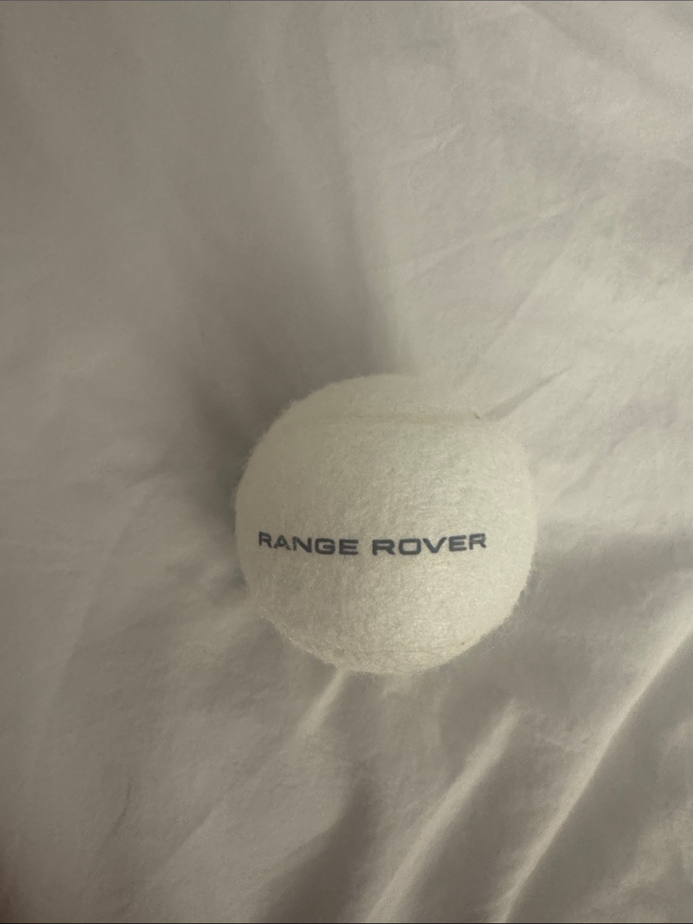 Range Rover Branded Tennis Ball - White